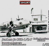  Kora Models  1/72 Junkers Ju.86Z-1/Z-7 Latin American A/L (ITA) KOC72041