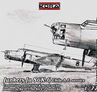  Kora Models  1/72 Junkers Ju.86K-6 Chile AF Service (ITA) KOC72042