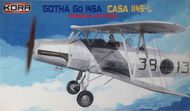  Kora Models  1/72 Gotha Go.145A Spanish Air Force (5x camo) KOPK72065