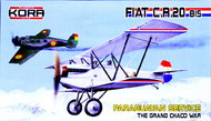  Kora Models  1/72 Fiat C.R.20 bis Paraguyan Service Chaco War KOPK72083