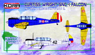  Kora Models  1/72 Curt.Wright SNC-1 Falcon Latin America Pt.II KOPK72091