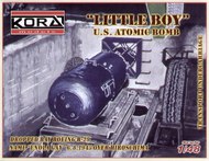  Kora Models  1/48 Little Boy' US Atomic bomb and transport KO48007