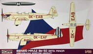  Kora Models  1/48 Benes-Mraz Be-50 Beta Minor Czechoslovak Sporting Aircraft KORA48025