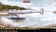  Kora Models  1/72 S4/Hansa-Brandenburg 47 floatplane Decals Sweden KORA72104