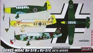  Kora Models  1/72 Benes-Mraz Be-51B/C Luftwaffe (2 resin kits) KORA72167