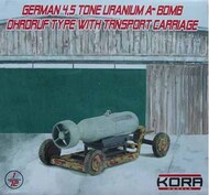  Kora Models  1/72 German 4.5t Uranium A-bomb Ohrdruf type KORA72208