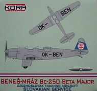  Kora Models  1/72 Benes-Mraz Be-250 Beta Major(Slovakian Service) KORA72221