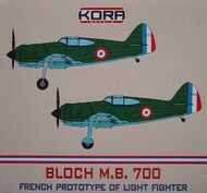  Kora Models  1/72 Bloch MB.700 French Prototype KORA72222