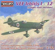  Kora Models  1/72 VEF Irbitis I-12 single seat KORA7255