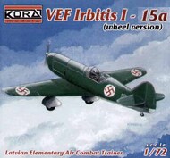  Kora Models  1/72 VEF Irbitis I-15a with wheels Latvian Elementary Trainer KORA7264