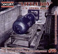  Kora Models  1/72 'Little Boy' U.S. atomic bomb and transporter KORA7276