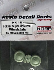  Kora Models  1/72 Fokker Super Universal (Wheels late) KORAD72165