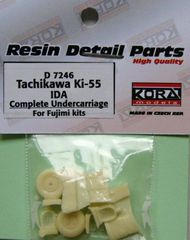  Kora Models  1/72 Tachikawa Ki-55 IDA Undercarriage (designed to be used with Fujimi kits) KORAD7246