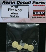  Kora Models  1/72 Wheels for Fiat G.50 (all kits) KORAD7259