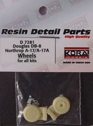 Wheels for Douglas DB-8/Northrop (for all kits) #KORAD7281