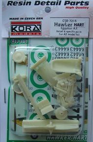  Kora Models  1/72 Hawker Hart Detail set & Decal (Egypt Service) KORCS7215