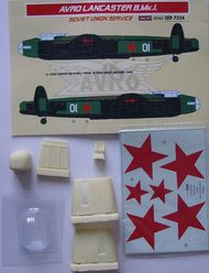 Avro Lancaster B.I/III Soviet Union Service Detail set and Decal (designed to be used with Hasegawa kits) #KORCS7226