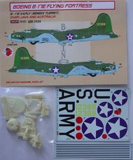  Kora Models  1/72 Boeing B-17E Flying Fortress Detail set & decal (US Army) II. (designed to be used with Academy, Hasegawa and Revell kits) KORCS7229