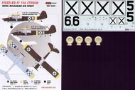  Kora Models  1/48 Fieseler Fi.156C-2 'Storch' (Royal Bulgarian Force) with choice of wheels with different hubs. (designed to be used with Esci and Tamiya kits) KORD4808