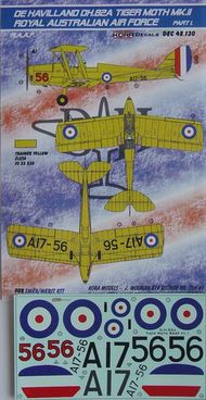  Kora Models  1/48 de Havilland DH.82A Tiger Moth Mk.II (RAAF) (designed to be used with SMER and now can be used with Airfix 2019 release kits) part I KORD48130