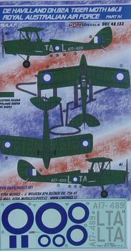  Kora Models  1/48 de Havilland DH.82A Tiger Moth Mk.II (RAAF) (designed to be used with SMER and now can be used with Airfix 2019 release kits) part IV KORD48133