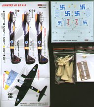  Kora Models  1/72 Junkers Ju.88A-4 in Finnish service. Includes resin and P/E parts KORD7209