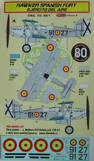 Hawker Spanish Fury(Ejercito Del Aire) #KORD72361