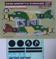  Kora Models  1/72 Savoia-Marchetti SM.79 Sparviero in Spain Vol.3 KORD72364