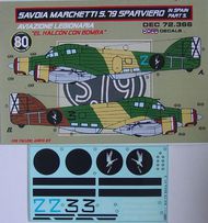  Kora Models  1/72 Savoia-Marchetti SM.79 Sparviero in Spain Vol.5 KORD72366
