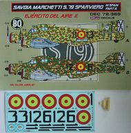 Kora Models  1/72 Savoia-Marchetti SM.79 Sparviero in Spain Vol.8 KORD72369