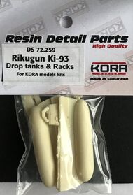  Kora Models  1/72 Rikugun Ki-93 Drop tanks and Racks KORDS72259