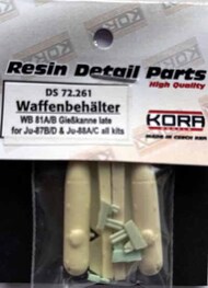  Kora Models  1/72 Waffenbehalter WB-81A/B Glesskane late KORDS72261
