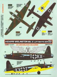 Vickers Wellington Mk.IC Luftwaffe service II #KORMD48013