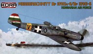  Kora Models  1/72 Messerschmitt Bf.109Ga-6/Bf.109G-6 Hungarian Air Force KORPK72107