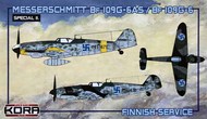 Messerschmitt Bf.109G-6AS/G-6 Finnish Service (4x camouflage schemes) #KORPK72110