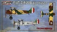 FIAT CR.20B Bicomando Italian service #KORPK72117