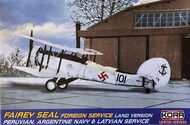  Kora Models  1/72 Fairey Seal Soreign Service (3x camo) KORPK72140
