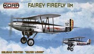  Kora Models  1/72 Fairey Firefly IIM Belgian fighter'Silver Wings' KORPK72158