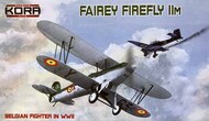  Kora Models  1/72 Fairey Firefly IIM Belgian fighter in WWII KORPK72159