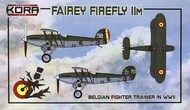  Kora Models  1/72 Fairey Firefly IIM Belgian fighter & trainer in WWII KORPK72161