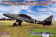 Kora Models  1/72 Messerschmitt Me.262V-1 Schwalbe 1.&2.stage KORPK72170