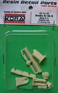  Kora Models  1/72 Arado Ar.96B/Avia C-2 - Exterior set (designed to be used with KP Models/Kopro kits) WAS 11.30. TEMPORARILY SAVE 1/3RD!!! KORS72140