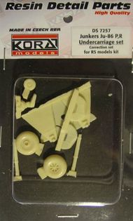 Kora Models  1/72 Junkers Ju.86P/ Ju 86R undercarriage set (designed to be used with RS Model kits) KORS7257