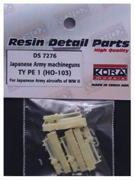  Kora Models  1/72 Japanese Army machine guns TY PE 1 (HO-103) (For use with all Japanese Army aircraft of WWII) KORS7276