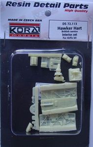  Kora Models  1/72 Hawker Hart British - Interior (AFX) KOS72113
