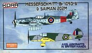 Messerschmitt Bf.109G-6 and Saiman 202M in British Hands - Double Kit #KPK72095