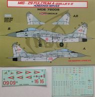  Kora Models  1/72 Mikoyan MiG-29 'Fulcrum' 9-12 Hungarian MDE72005