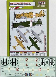  Kora Models  1/32 Macchi MC.200 Saetta Fighter bombers over Sicily NDT32051