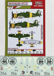 Macchi MC.200 Saetta Fighter bombers over Russia #NDT32053