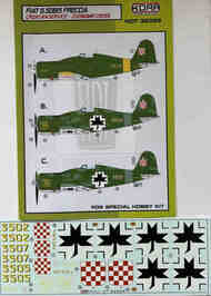 Fiat G.50bis Freccia Croatin service #NDT32055